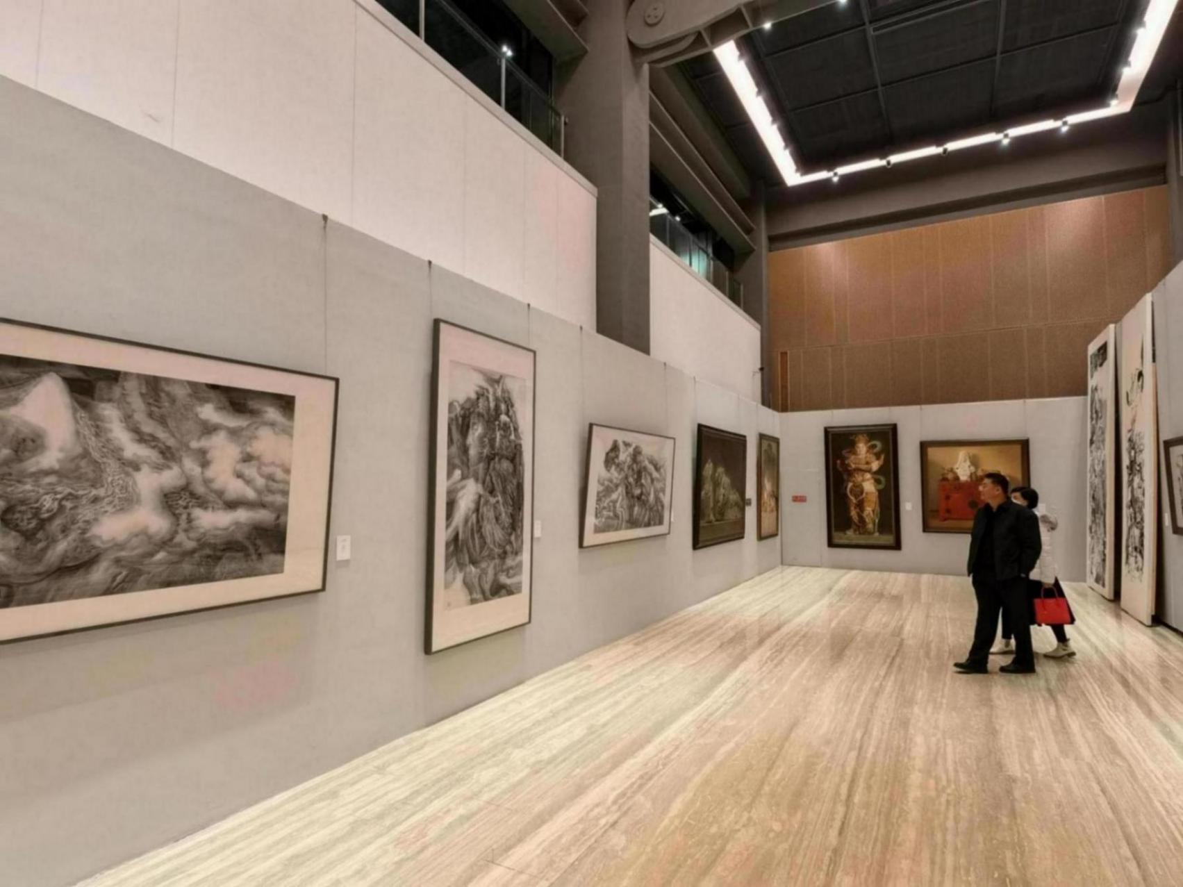 “互鑒與融合”展覽向油畫與水墨四位藝術大家致敬