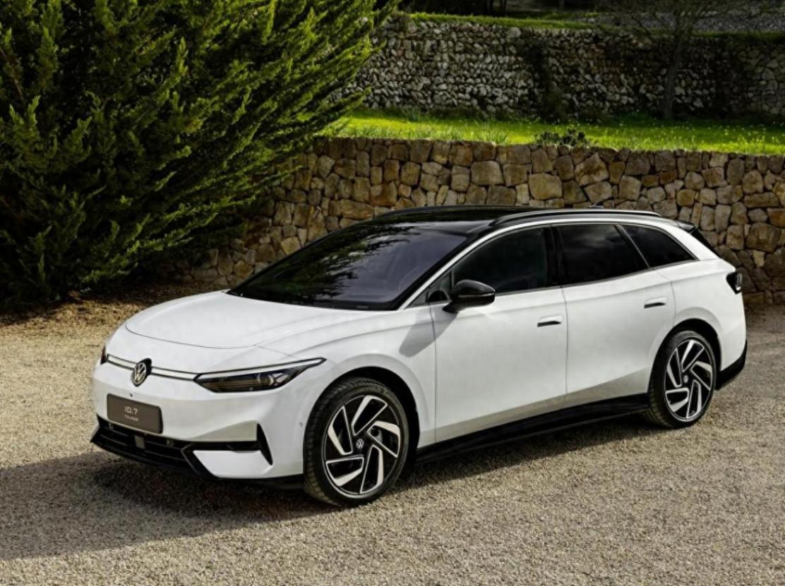 論顏值,還得是旅行車!大眾ID.7 Tourer官圖發布,純電續航685km