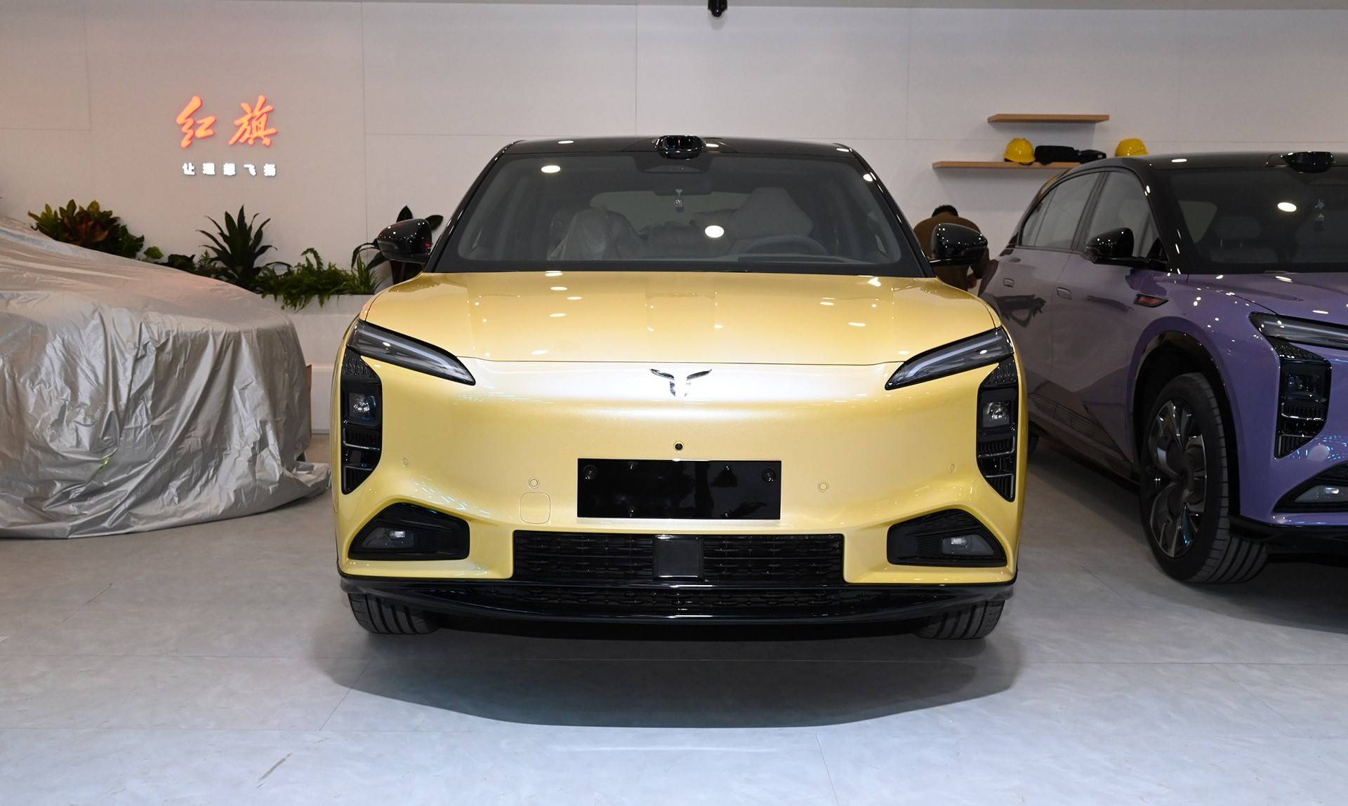 2024北京車展:紅旗EHS7亮相 配備空氣懸架/800V快充