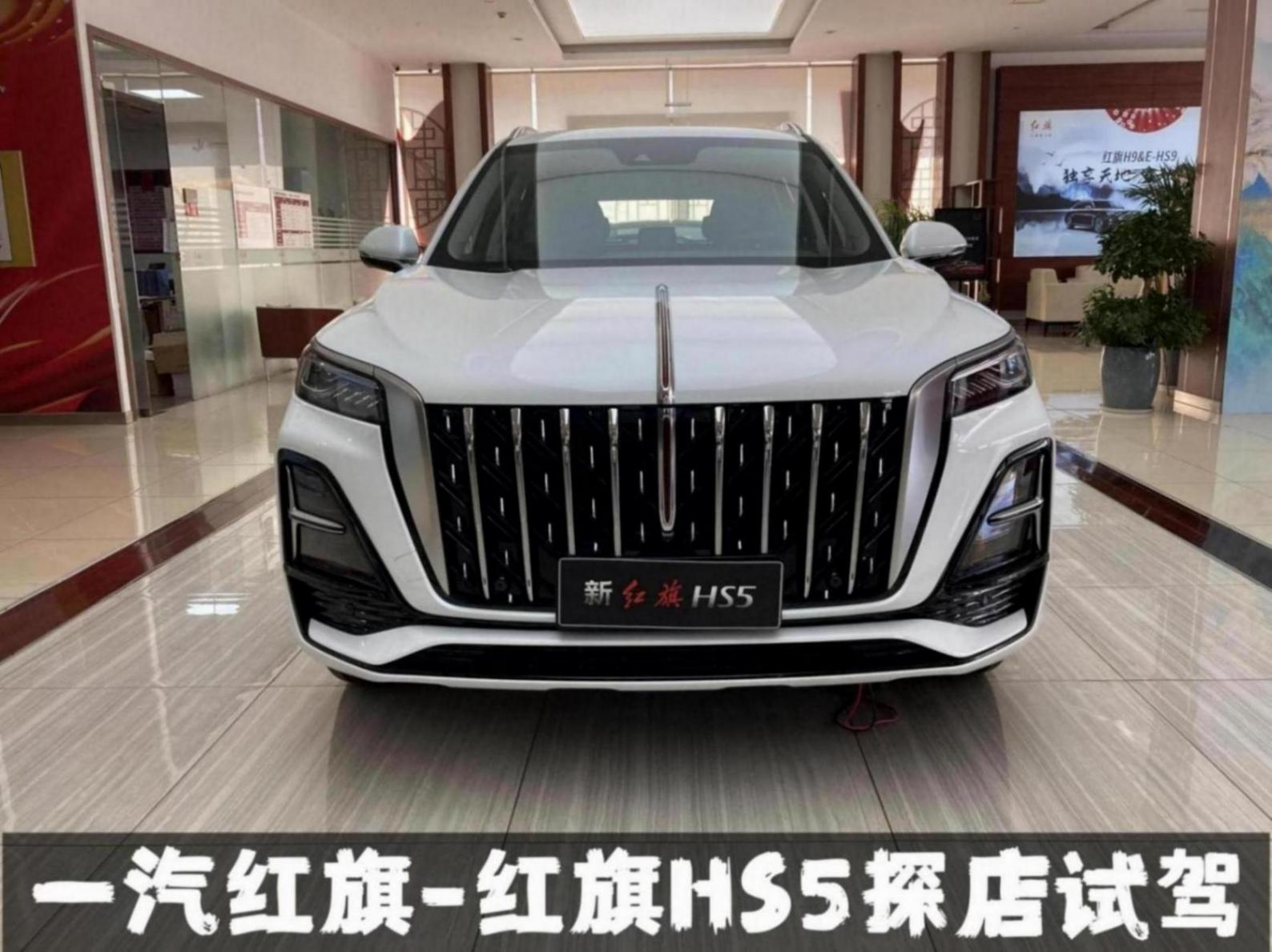 20萬級的中型SUV,動力不輸合資車,體驗紅旗HS5