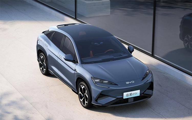 18.98萬元起,比亞迪海獅07 EV正式上市,e平臺 3.0 Evo同場亮相