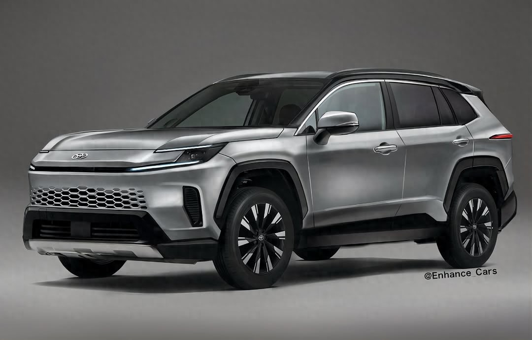 全新一代豐田RAV4官方宣傳圖正式曝光 外觀變化大 年內發布