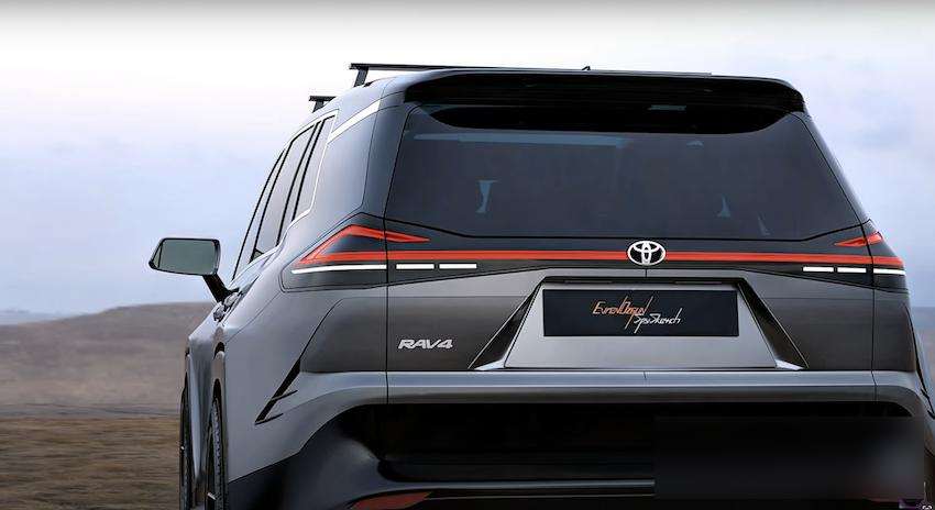 豐田RAV4換代設計曝光,硬派越野變城市潮車?